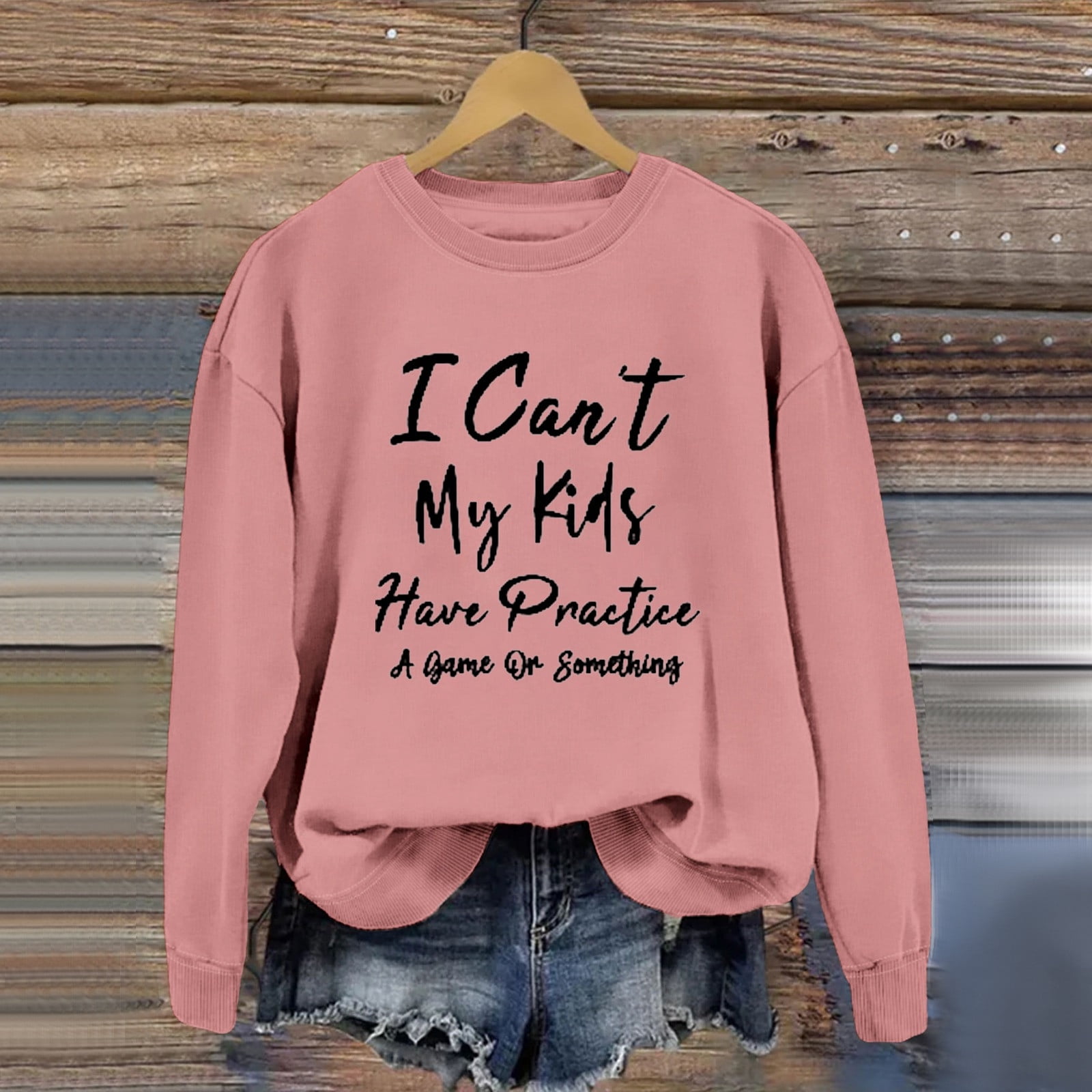 Sweatshirt Cardigan Women Sweatshirts Rose Gold Oversized Hooded Round Neck No Hat Shoulder Drop Hoodie XXL Walmart