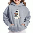 thumbnail image 1 of Sweatshirt for Children Boys And Girls Casual Long Sleeve Hoodies Cute Oversized Fleece Pocket Sweatshirt Tops Fall Outfits Fashion Clothes, 1 of 4