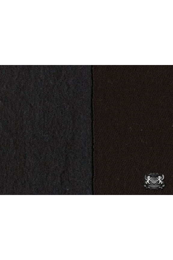 Sweatshirt Cotton Fleece Black Fabric