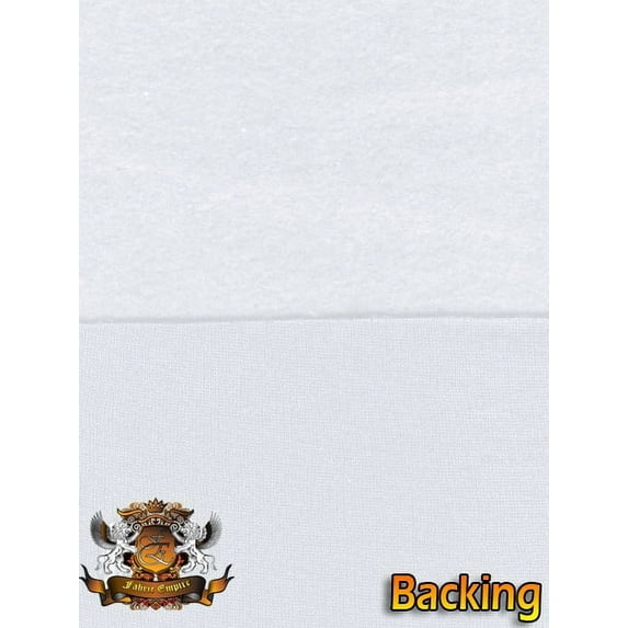 Sweatshirt Cotton Fleece White Fabric / 58" Wide / 13.6 OZ Per Yard / Sold By The Yard