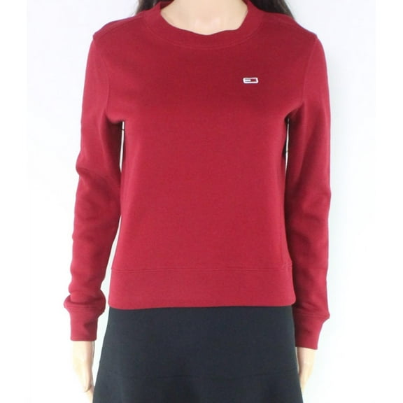 Sweatshirt Crimson Junior Pullover Flag Logo XXS