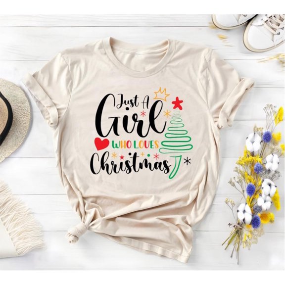 Sweatshirt, Just A Girl Who Loves Sweatshirt, Cozy Winter Vibes, Party, Sweatshirt, Happy New Year All Size S-5Xl