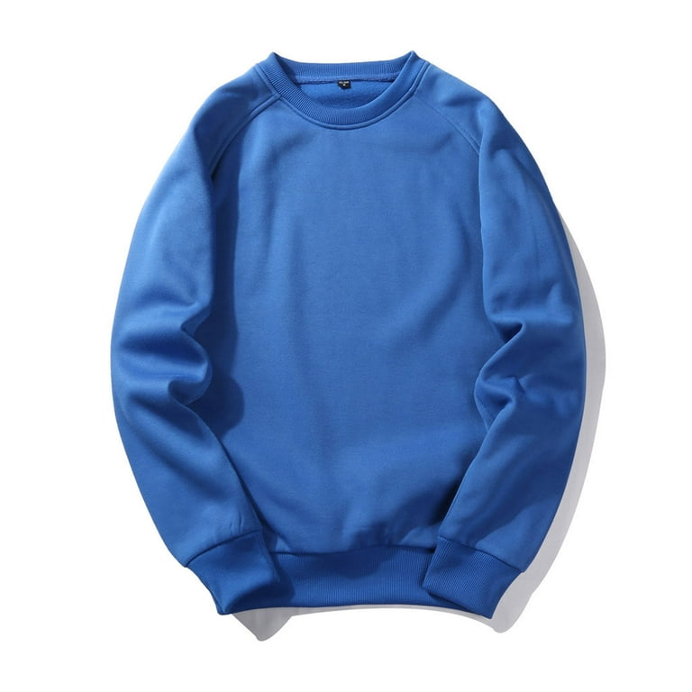 Walmart mens crew neck sweatshirts online