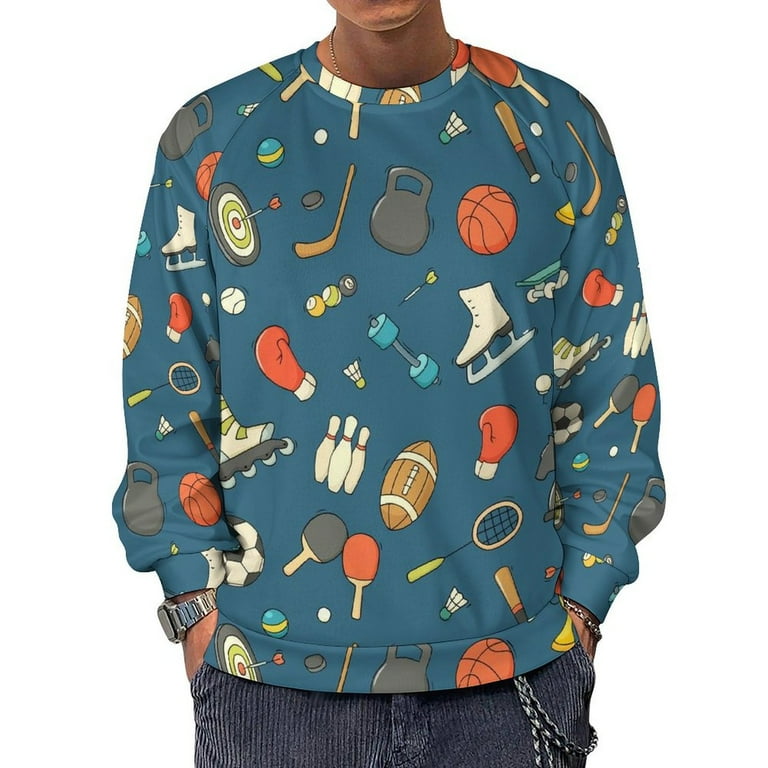 Plush Ball O-Neck Long-Sleeved Sweatshirt Plush Ball O-Neck Long-Sleeved Sweatshirt