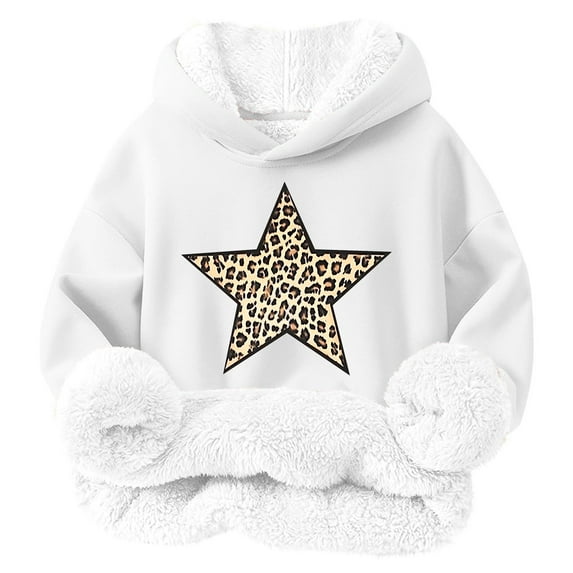 Sweatshirt Pullover for Teen Girls Cute Printed Long Sleeves Hoodies Casual Crew Neck Fall Winter Pullover Tops Clothes Comfy Jumper School Warm Girl Sweatshirts
