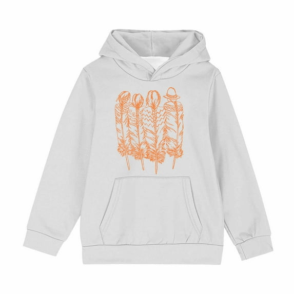 Sweatshirt for Teen Girls Cute Printed Long Sleeves Hoodies with Pocket Casual Crew Neck Fall Winter Pullover Tops Clothes Comfy Jumper School Warm Girl Sweatshirts