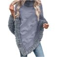thumbnail image 1 of Sweaters For Women Trendy Plus Cropped Sweatshirts Off Shoulder Black Pullover Sweaters Zip Up Sweatshirt Long Sleeve Shirts Young Adult Fashion, 1 of 5