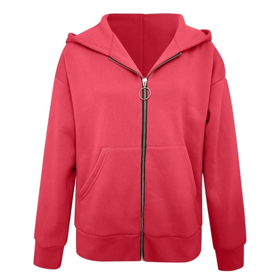 Sweatshirt for Women Half Zip Hoodie Travel Loungewear Women's Sports Pocket Zipper Solid Color Irregular Casual Hoodie Front And Back Sweater Top Coat