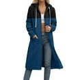 thumbnail image 1 of Sweatshirt for Women Longline Hoodie Gym Workout Top Women's Zip Up Hoodie Long Sleeve Loose Fit Pullover Sweatshirt Casual Winter Fall Outerwear Cozy Soft Comfortable, 1 of 5