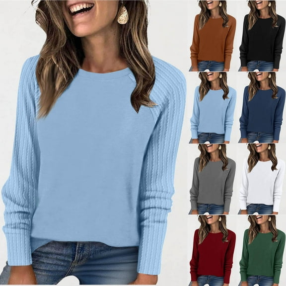 Sweatshirt for Women Solid Color Circular Zipper Fashionable Loose Casual Long Sleeved Top With Shoulder Drop And No Hat Hoodie Fall Fashion Essential Sweatshirt