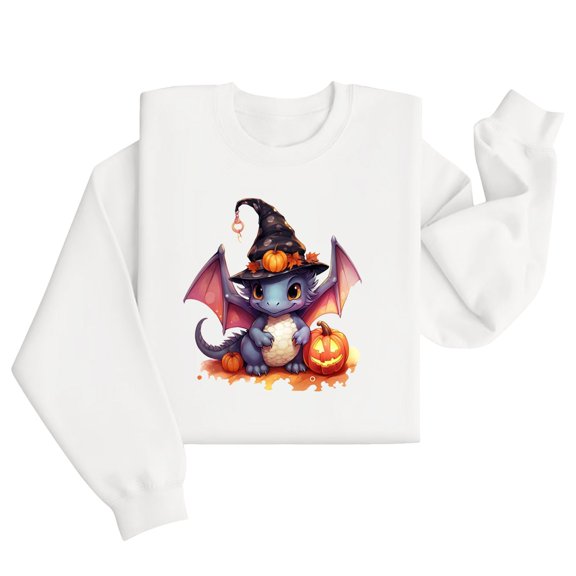 Sweatshirt for Women Women's Printed Crew Neck Long Sleeved Hoodie Pullover Hoodie Top Active Jacket Women Ladies Zip Sweater Zip up Fall Sweatshirt Comfy Sweatshirts for White XL