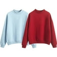 thumbnail image 1 of Sweatshirt for Women Cozy Picks for Every Soft Fabrics Women's Sweatshirt Perfect For Daily Wear or Loungewear XXL Sweatshirts, 1 of 4