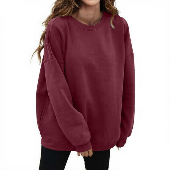Sweatshirt for Women Cozy Picks for Every Soft Fabrics Women's Sweatshirt Perfect For Daily Wear or Loungewear XXL Sweatshirts