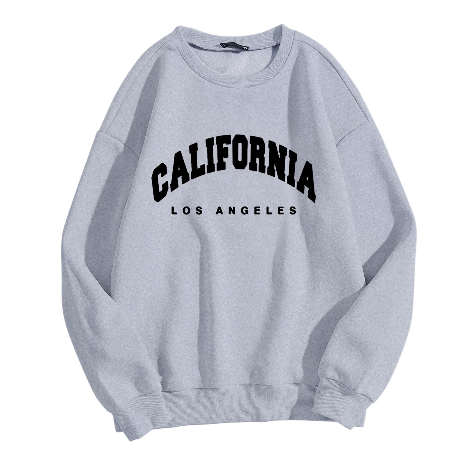 Sweatshirt for Women Graphic Print Crewneck Casual Loose Womens Long Sleeve Tops Walmart