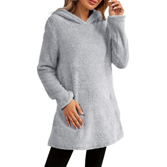 Sweatshirt for Women Perfect For Daily Wear or Loungewear! Cozy Picks for Every Soft Fabrics M Gray Sweatshirts