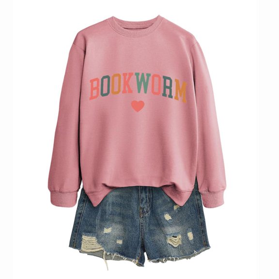 Sweatshirt for Women Perfect For Daily Wear or Loungewear! Cozy Picks for Every Soft Fabrics M Pink Sweatshirts