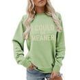 thumbnail image 1 of Sweatshirt for Women Perfect For Daily Wear or Loungewear! Cozy Picks for Every Soft Fabrics XL Green Sweatshirts, 1 of 4