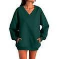 thumbnail image 1 of Sweatshirt for Women Perfect For Daily Wear or Loungewear! Cozy Picks for Every Soft Fabrics XL Green Sweatshirts, 1 of 3