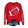 thumbnail image 1 of Sweatshirt for Women Perfect For Daily Wear or Loungewear Every Soft Fabrics L Red Sweatshirts, 1 of 4