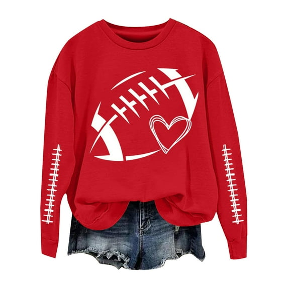 Sweatshirt for Women Perfect For Daily Wear or Loungewear Every Soft Fabrics L Red Sweatshirts
