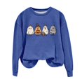 thumbnail image 1 of Sweatshirt for Women Perfect For Daily Wear or Loungewear! The Best Choice for Halloween XXL Blue Halloween Sweatshirt, 1 of 5