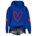 thumbnail image 1 of Sweatshirt for Women Perfect For Daily Wear or Loungewear! The Best Choice for Valentine's DayXL Blue Valentine's Day Sweatshirt, 1 of 4