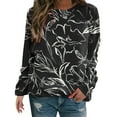 thumbnail image 1 of Sweatshirt for Women Pullover Winter Trendy Tops Vintage Leopard Printed Long Sleeve Crew Neck Loose Fit Sweatshirts Fall Fashion Casual Jackets 2025, 1 of 5
