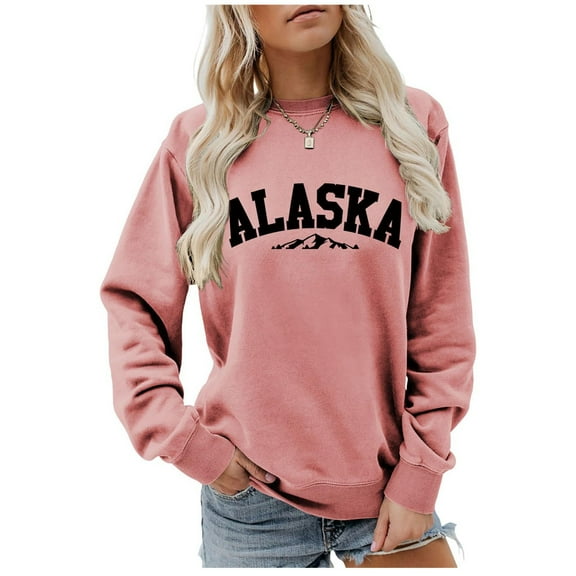 Sweatshirt for Women Sweat Shirts Women Long Sleeve Pullover Sweatshirts for Women Rose Gold Sweatshirt Womens Fall Clothes Women'S Clothes