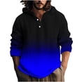 thumbnail image 1 of Sweatshirts Clearance Solid Color Sweatshirts Black Long Sleeve Sweatshirts Clearance Graphic Hoodies Fall Sweaters for Men 2024 Leaves, 1 of 4