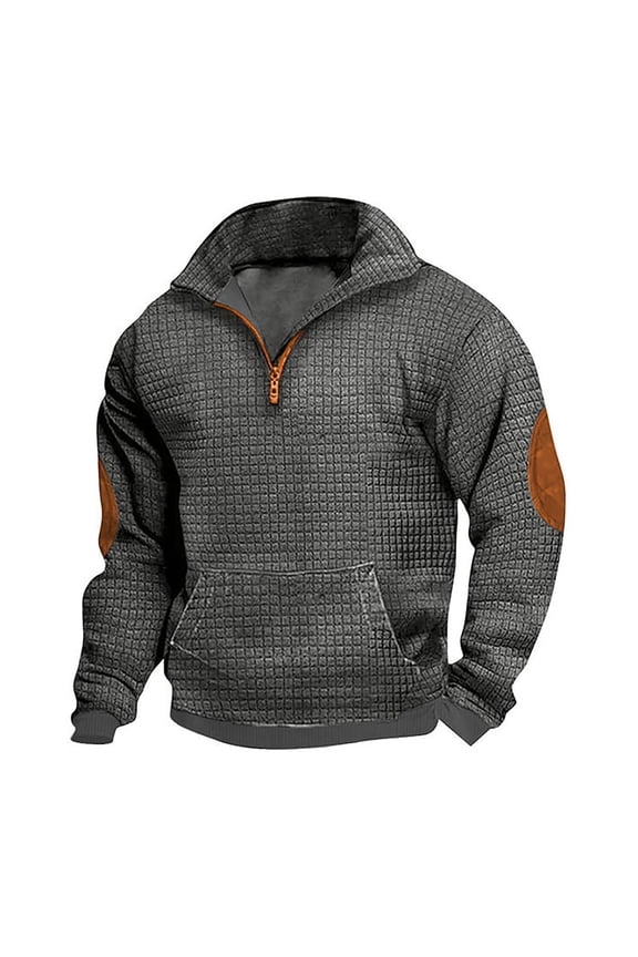 Sweatshirts For Men Fashion Relaxed Comfortable Fashion Long Sleeve Mens Clothing,Dark Gray,L