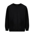 thumbnail image 1 of Sweatshirts for Girls Solid Color Long Sleeves Tops Casual Fleece Sweater Crew Neck Oversized Pullover Cotton Clothes Casual Comfy Fall Winter Warm Sweatshirts Kids Coat, 1 of 5