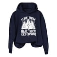 thumbnail image 1 of Sweatshirts Hoodies for Women Pullover Crewneck Christmas Long Sleeve Winter Fall Clothes I Like Them Real ThickSprucey Letter Print Casual Sweaters, 1 of 3
