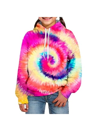 Tie Dye Hoodie Girls