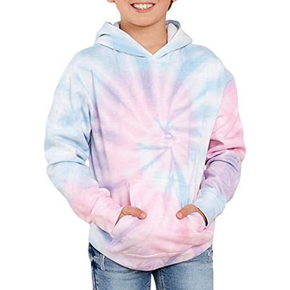 Sweatshirts For Teen Girls Boy Hoodies Boys Girls Hoodies 3D Printed Cool Hooded Lightweight 2-14T Hooded Pullover Sweatshirt for Kids Sky Blue 13-14 Years