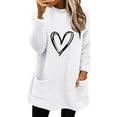 Sweatshirts for Women Clearance Under 10.00 without Hoodie,Sweatshirts