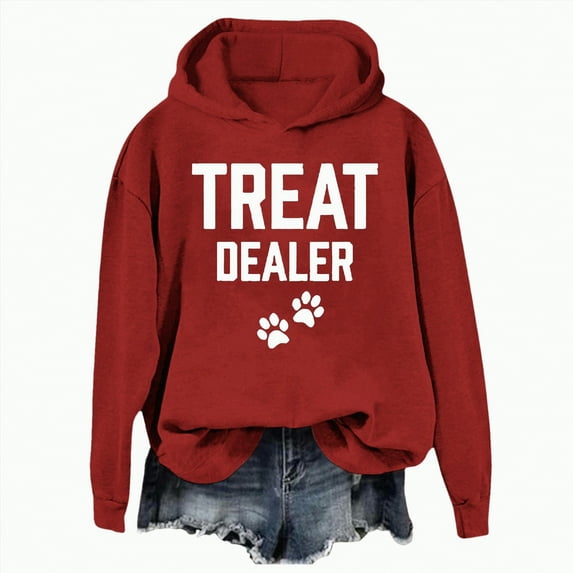 Sweatshirts for Women Clearance Zip Up Winter Loose Fit Hooded Long-sleeved Mitten- Off the Shoulder Curve Hem Solid Color Leisure Hoodies Womens Casual Printed Long Sleeve Hooded Sweatshirt