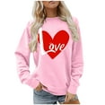 thumbnail image 1 of SHE IS Sweatshirts for Women No Hood Womens Oversized Sweatshirts No Hood Crop Sweatshirts for Women Zip Womens Long Sleeve Tops Casual Loose Fit My Orders Placed, 1 of 6