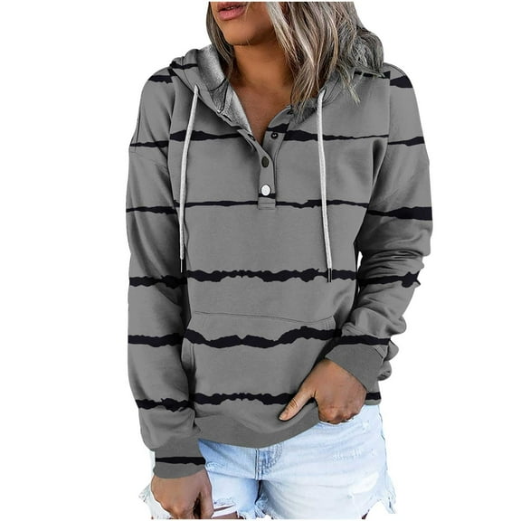 SHE IS Sweatshirts for Women Pack Womens Graphic Hoodies Vintage Pullover Sweatshirts for Women Plus Size Womens Tops Dressy Casual Plus My Orders Placed