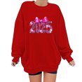 thumbnail image 1 of SHE IS Sweatshirts for Women Trendy Pink Hoodies for Women Trendy Cheap Womens Pullover Hoodie Lightweight Women Plus Size Top Cute Funny Graphic Tees Tops My Orders Placed, 1 of 5