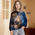thumbnail image 1 of Sweatshirts for Boys Star Galaxy Print Comfy Pullover Hoodie Top Casual Trendy Boys Hoodies Size 3-4Y, 1 of 8