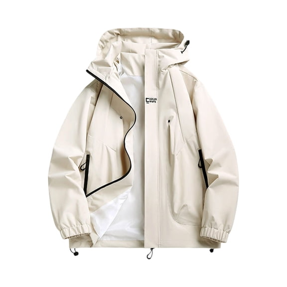 Sweatshirts for Men Lightweight Rain Jacket Men Cold Weather Motorcycle Tactical Windbreaker Bomber Golf Raincoat Trench