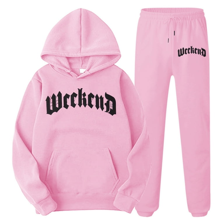 Color pink sweatsuit best sale