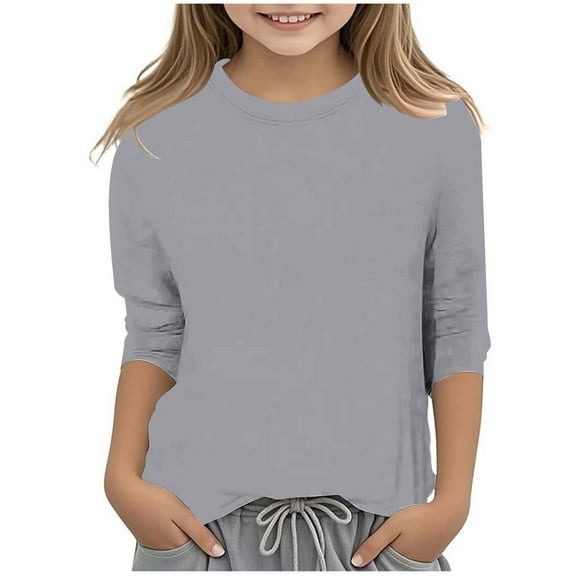 Sweatshirts for Teen Girls Girls Sweatshirts Kids Casual Cable Knit Long Sleeve Shirts Tunic Tops 4-14 Years