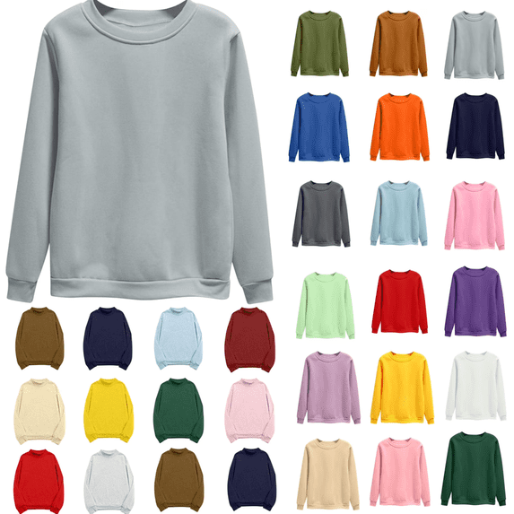 Sweatshirts for Women Casual Oversized Pullover Round Neck Sweatshirts Long Sleeve Turtleneck Tunic Tops Fall Winter Outfits Clothes