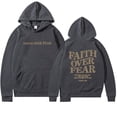 thumbnail image 1 of Sweatshirts for Women Loose Fit Fall Winter Comfy Hooded Long Sleeve Bell One Shoulder Hoody Graphic Leisure Cotton Hoodies Sweatshirts(GY2,M), 1 of 3