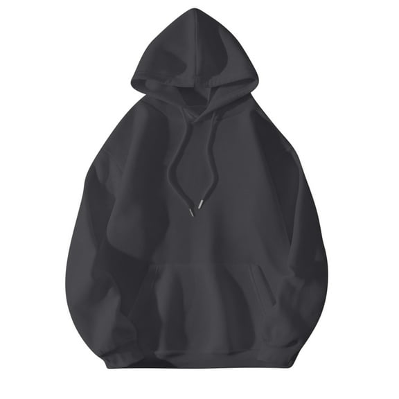 Sweatshirts for Women Velvet Hoodies Drawstring Long Sleeve Sweatshirts Hooded Pullover Tops with Pocket Casual Hoodie Tops