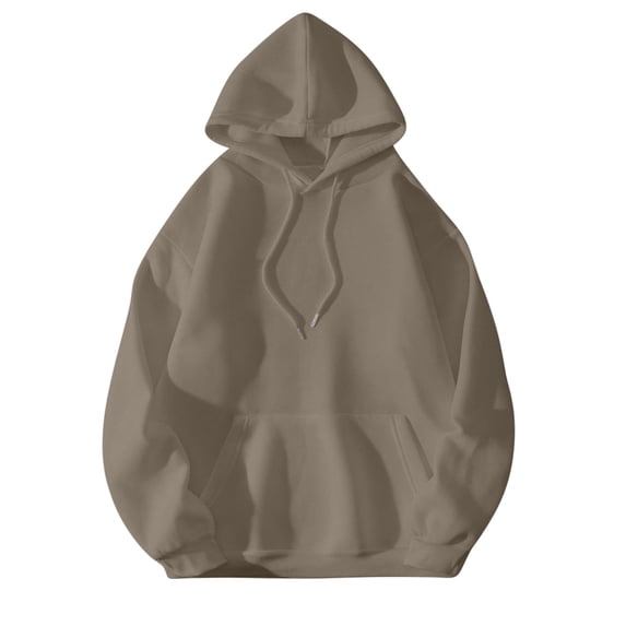 Sweatshirts for Women Velvet Hoodies Drawstring Long Sleeve Sweatshirts Hooded Pullover Tops with Pocket Casual Hoodie Tops
