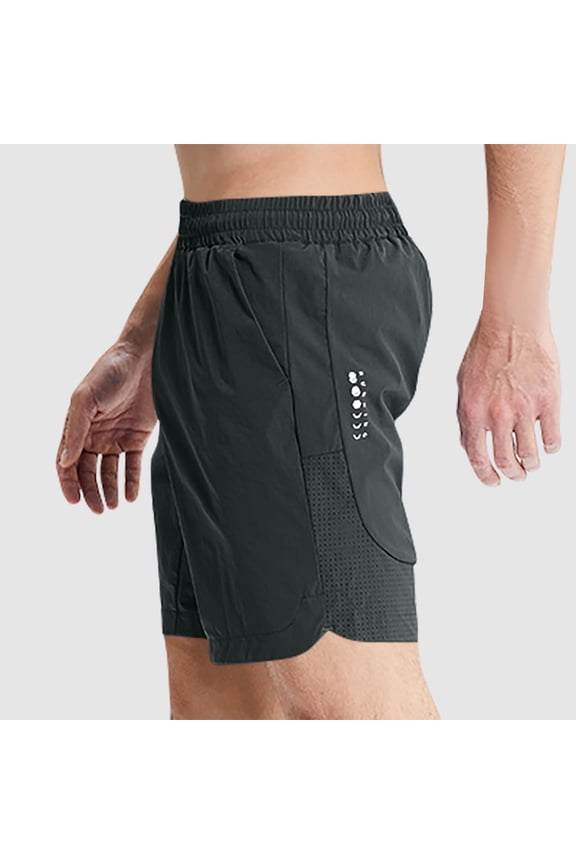 Sweatshorts Men Exercise Shorts for Men Men’s Short Mens Stretch Waist Shorts Pajama Shorts Men Board Shorts for Men Mens Shorts Clearance, Gray, L