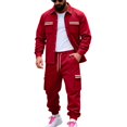 thumbnail image 1 of Sweatsuit Casual Winter Long Sleeve Sets Jogging Suit Sportswear Sets Two-Piece Fashion Men's Clothing High Quality Sportswear, 1 of 5
