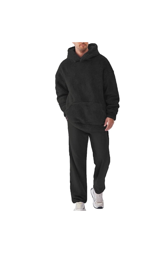 Sweatsuit Casual Winter Long Sleeve Sets Running Mens Tracksuit Tracksuit Winter Suit Sports Daily Sports Jogging Man Clothing